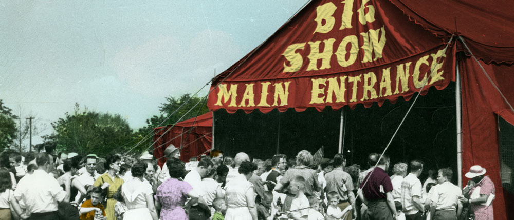 Big Top Show Goes On banner image